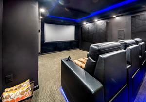Brand New Custom Home Theater Room Addition For a Fun Family Movie Night